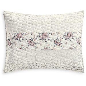 Martha Stewart Textured Floral Standard Sham